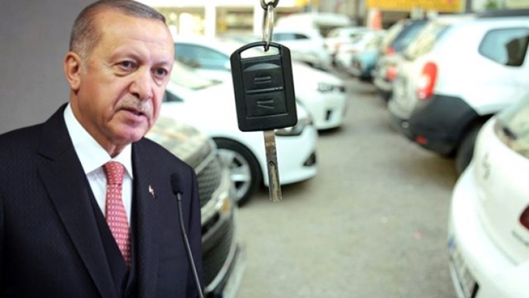 İkinci el araç satışında düzenleme Erdoğan'a sunuldu