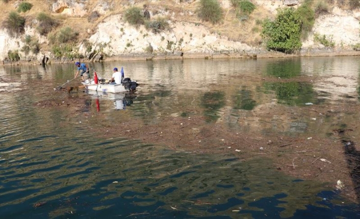 "Sakin Şehir" Halfeti'de bir günde yüz torba çöp toplandı