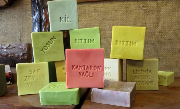 Gaziantep'te sabun 150 yıllık geleneksel yöntemle üretiliyor