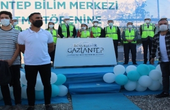 Müzeyyen Erkul Gaziantep Bilim Merkezi'nin temeli atıldı