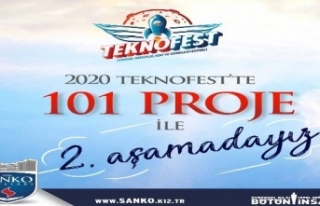 SANKO Okulları 101 projeyle TEKNOFEST 2020'de...