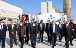 Gaziantep'e yeni beton tesisi