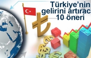 Türkiye’nin gelirini artıracak 10 öneri