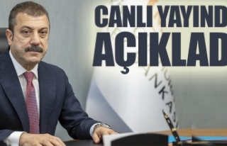 Merkez Bankası Başkanı Şahap Kavcıoğlu'ndan...